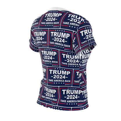 Trump 2024 Take America Back Women's Cut & Sew Tee MAGA