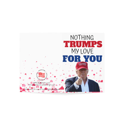 Nothing Trumps my Love for You Anniversary or Mother's Day Card
