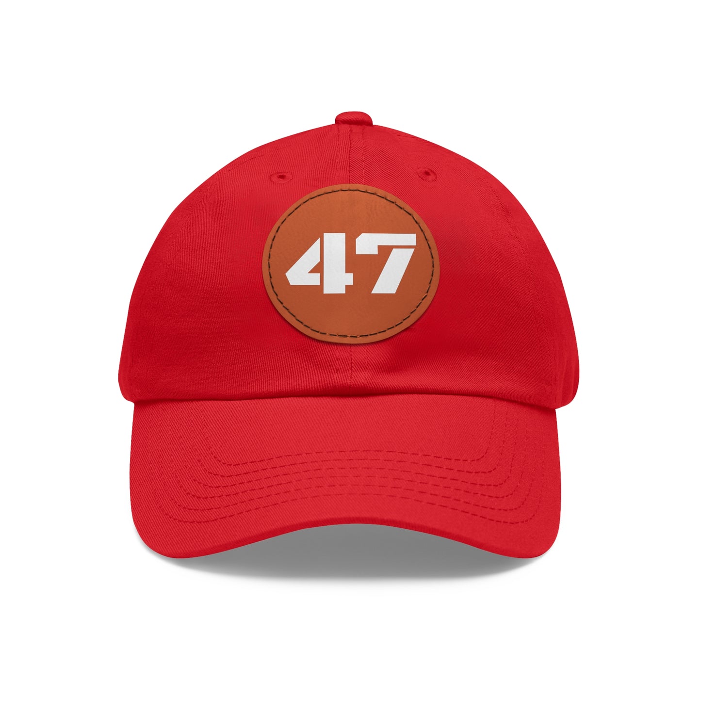 47 Leather Patch Hat