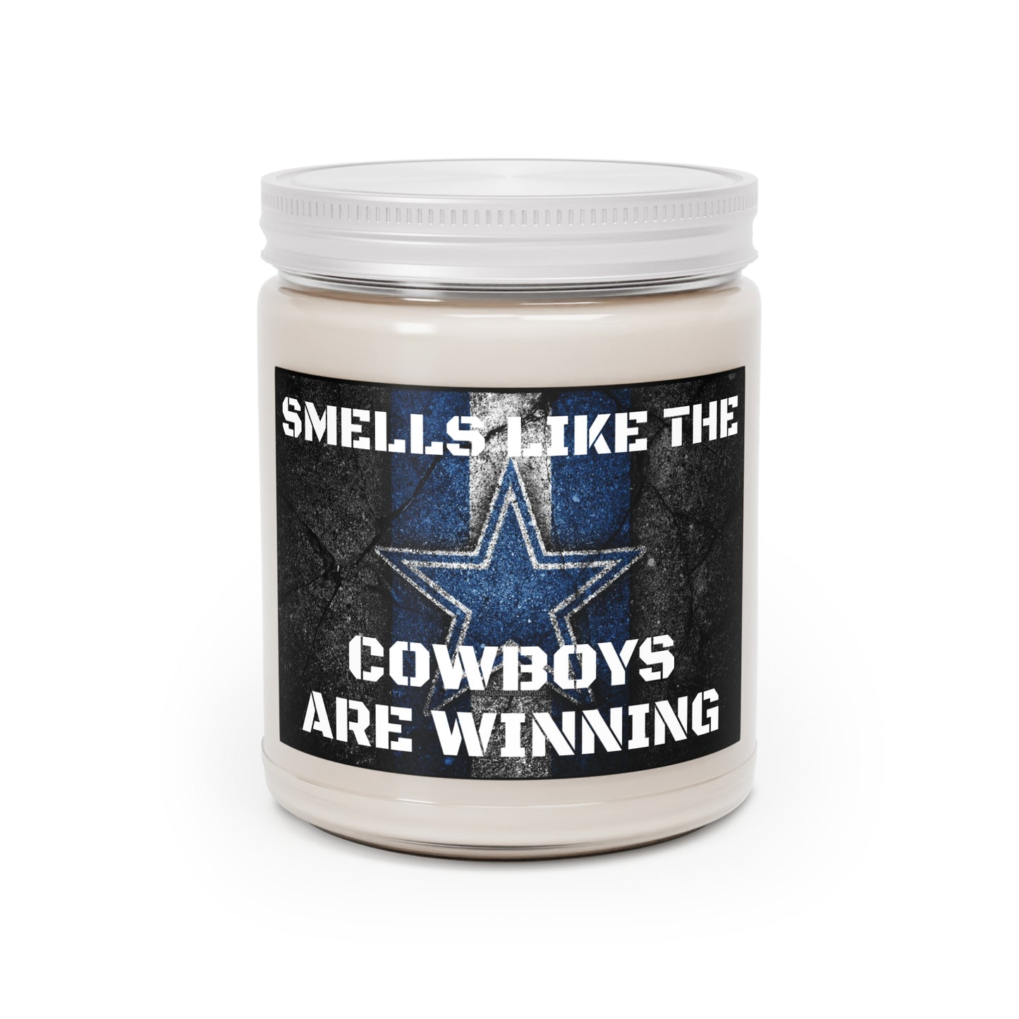 Smells like the Dallas Cowboys are winning Scented Candles, 9oz gift NFL
