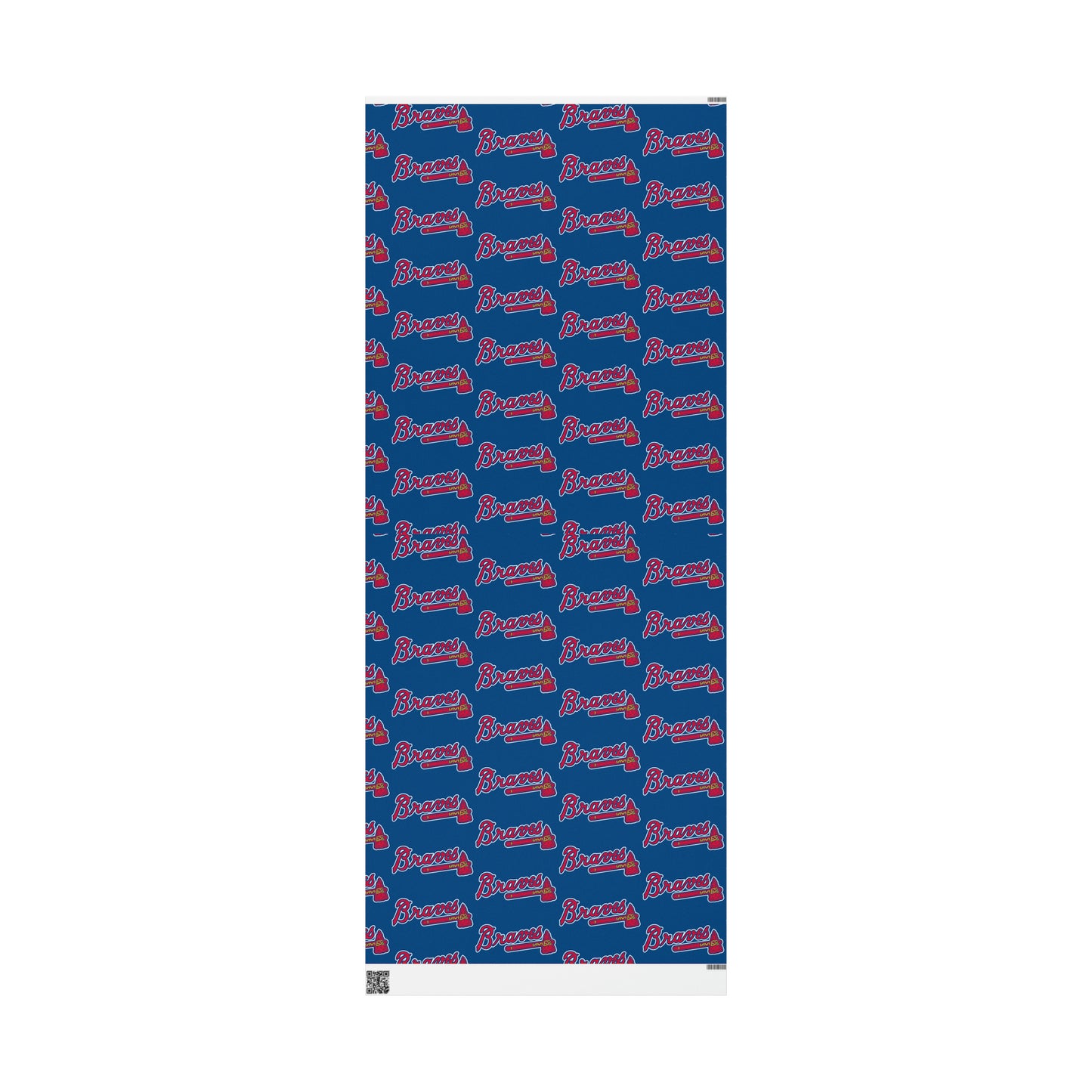 Atlanta Braves Baseball MLB Birthday Gift Wrapping Paper Holiday