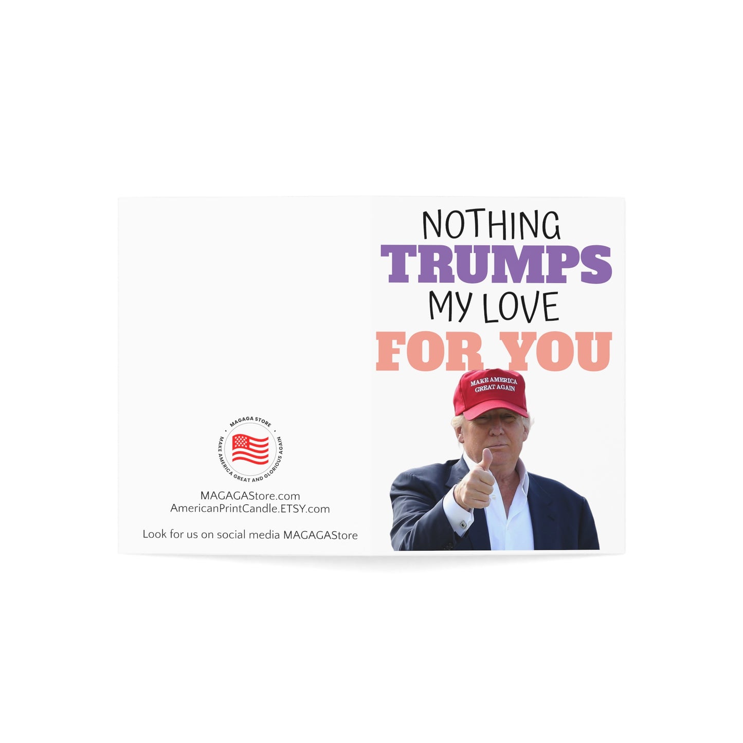 Nothing Trumps my Love for You Mother's Day Roses greeting Card