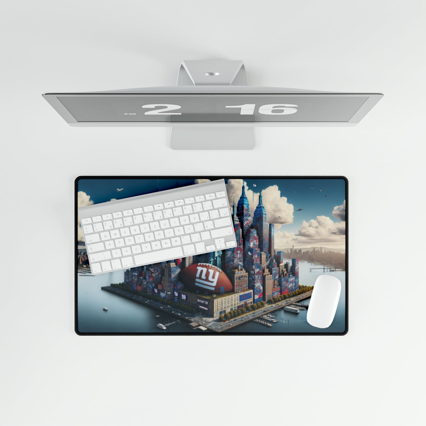 New York Giants Big Cityscape NFL Football High Definition Desk Mat Mousepad