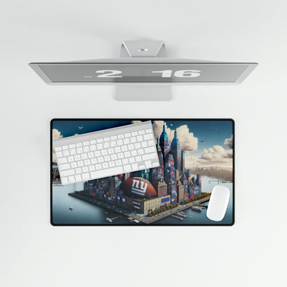 New York Giants Big Cityscape NFL Football High Definition Desk Mat Mousepad