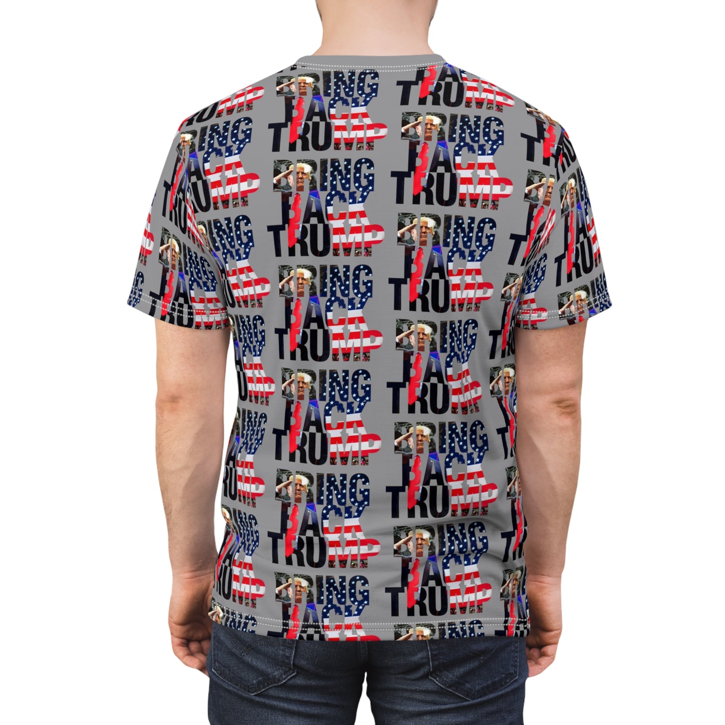 Bring Back Trump MAGA Unisex Cut & Sew Soft Tee