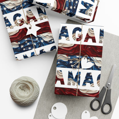 MAGA Christmas Gift Wrapping Paper