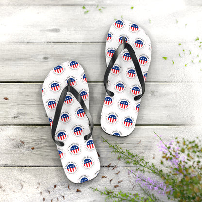 Take America Back MAGA Trump Bequeme Sommer-Strand-Unisex-Flip-Flops