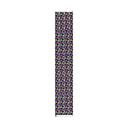 Australian Shepard Retro Cyber Birthday Gift Present Holiday Wrapping Paper Dog