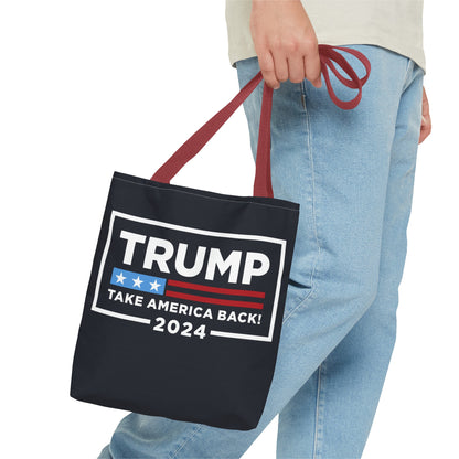 Trump Take America Back MAGA Rally Durable Heavy Duty Tote Bag