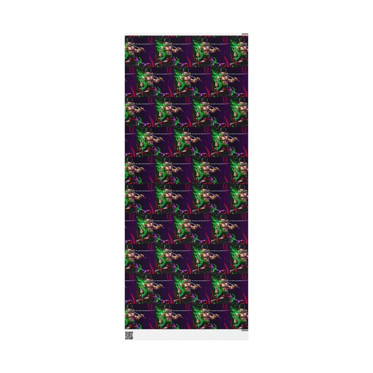 One Piece Roronoa Zoro Anime Cartoon Geburtstagsgeschenkpapier