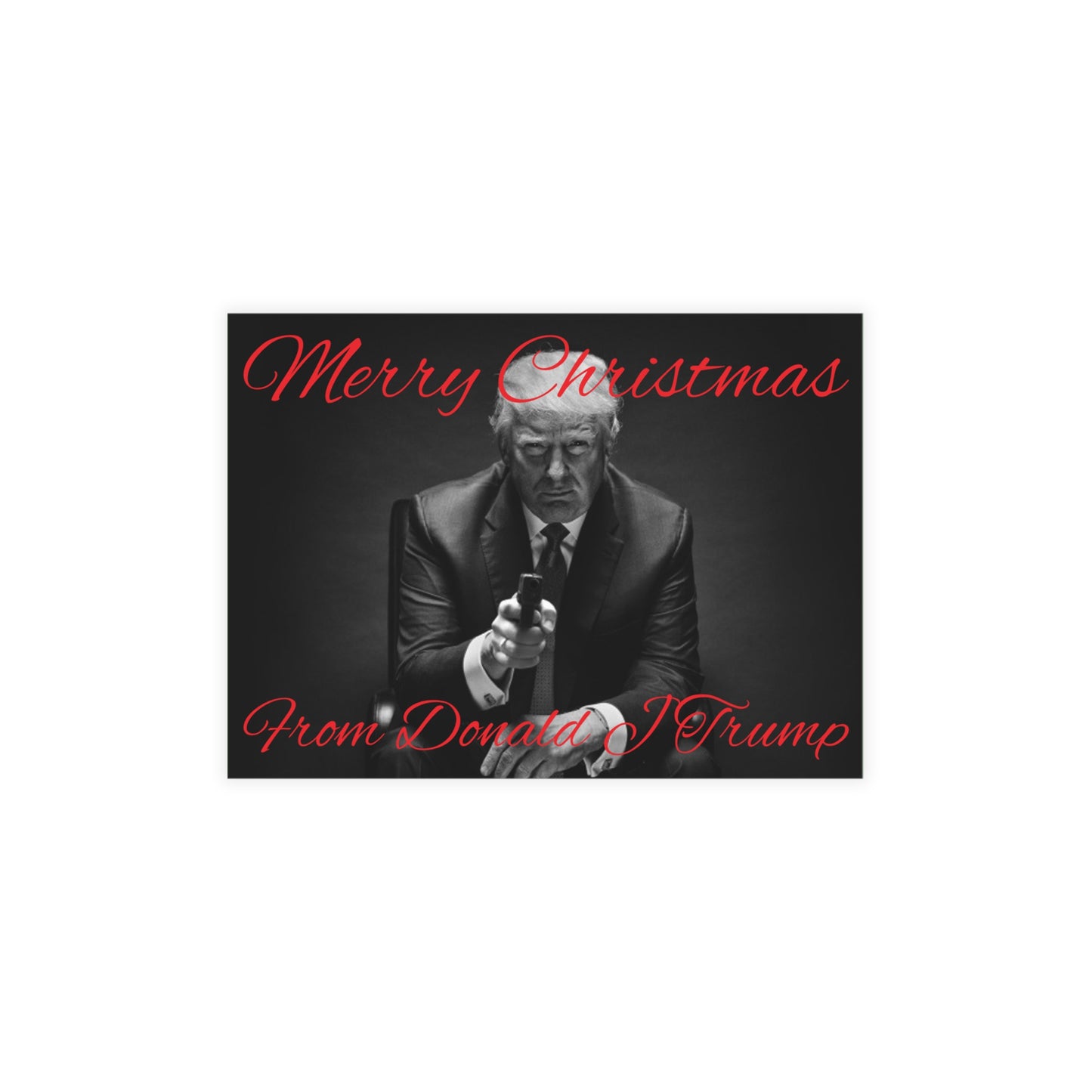 Merry Christmas From Donald J Trump Postcard Bundles (envelopes included)
