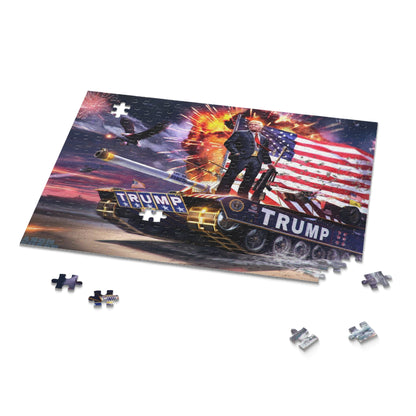 Trump der Krieger-Puzzle