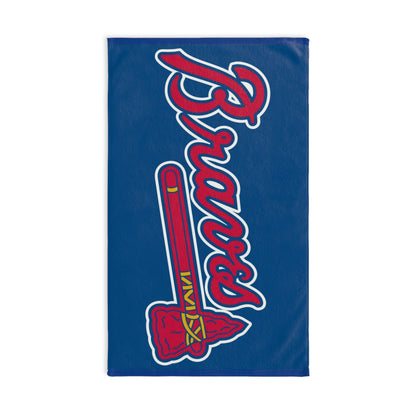 Atlanta Braves MLB Baseball Kitchen Bathroom Soft Hand Towel