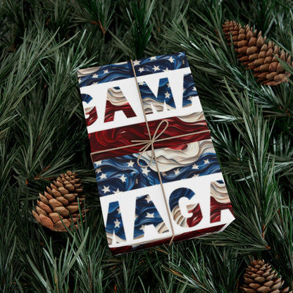 MAGA Christmas Gift Wrapping Paper