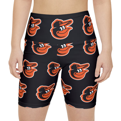 Baltimore Orioles MLB Baseball Women's Workout Bike Comfy Shorts