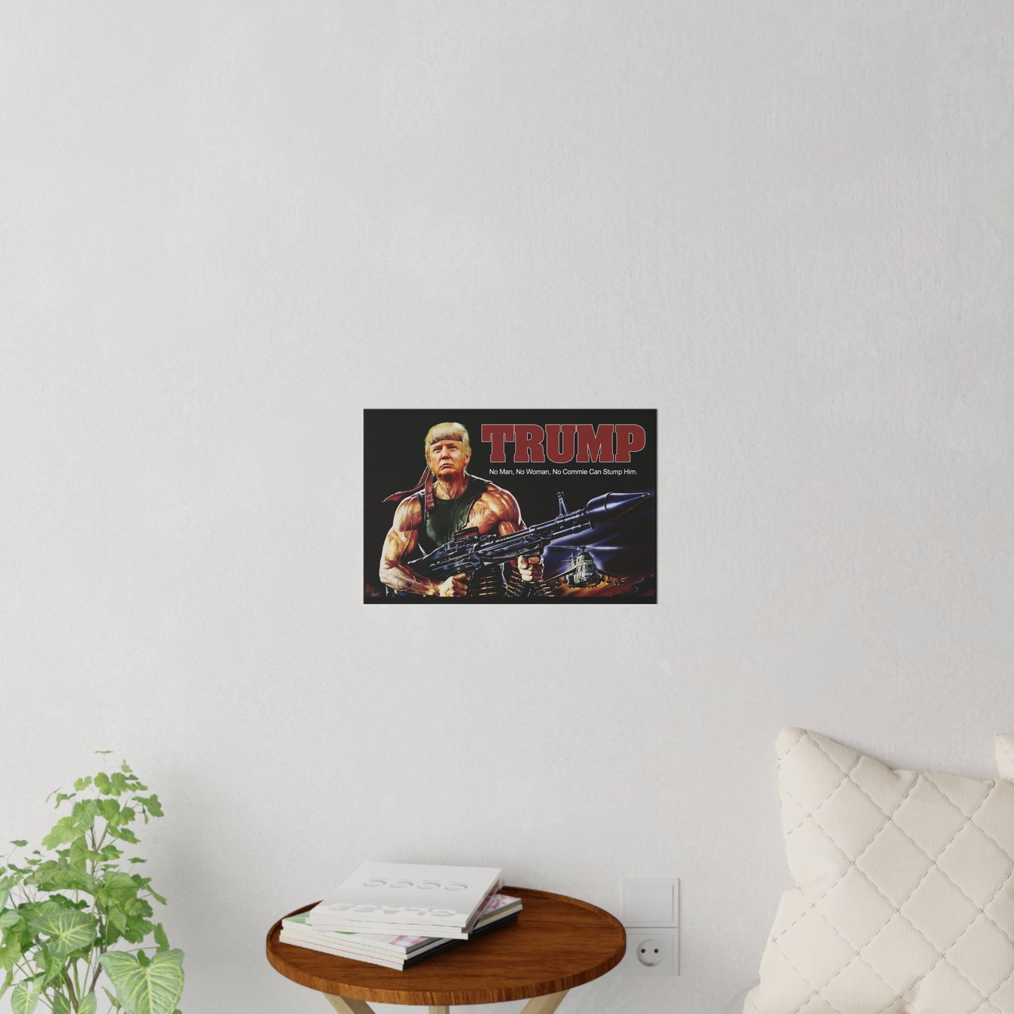 Donald Trump Rambo Style MAGA Wall Decals 3 sizes