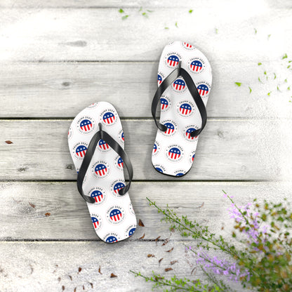 Take America Back MAGA Trump Bequeme Sommer-Strand-Unisex-Flip-Flops
