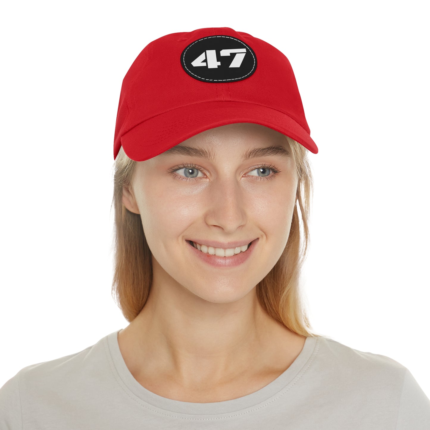 47 Leather Patch Hat