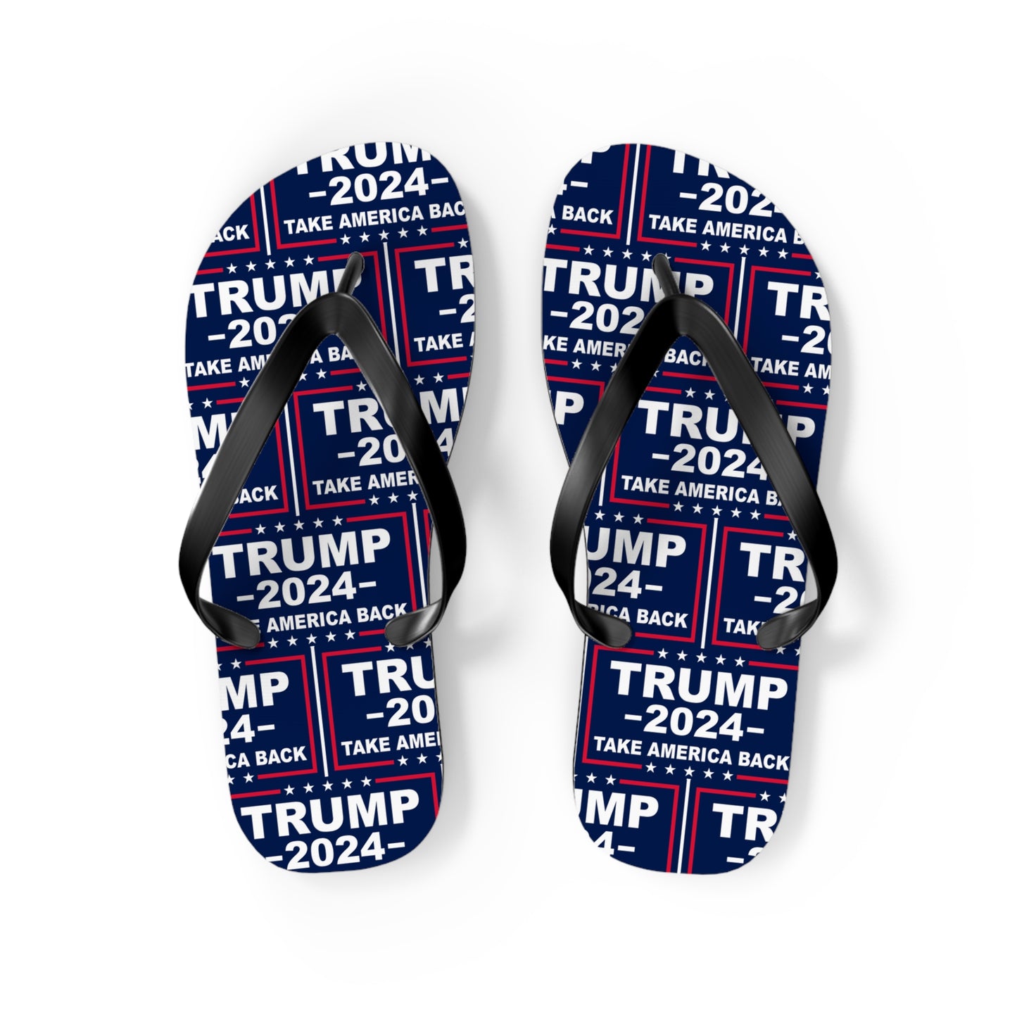 Trump Take America Back Comfy Summer Beach Unisex Flip Flops