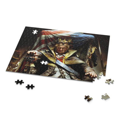 Trump The King Emperor America 252 or 500 piece Puzzle