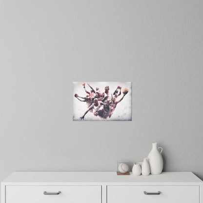 Jordan Chicago Bulls Sticky Wall Decals 2 sizes Michael Basketball