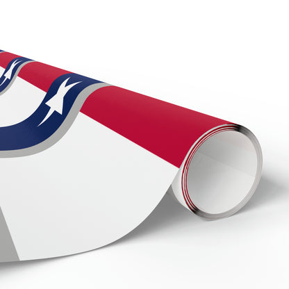 Texas State Flag Birthday Gift Wrapping Paper Holiday Lone Star