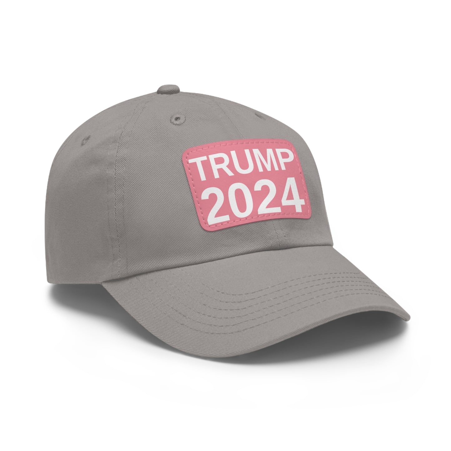 Women's Trump 2024 leather patch hat