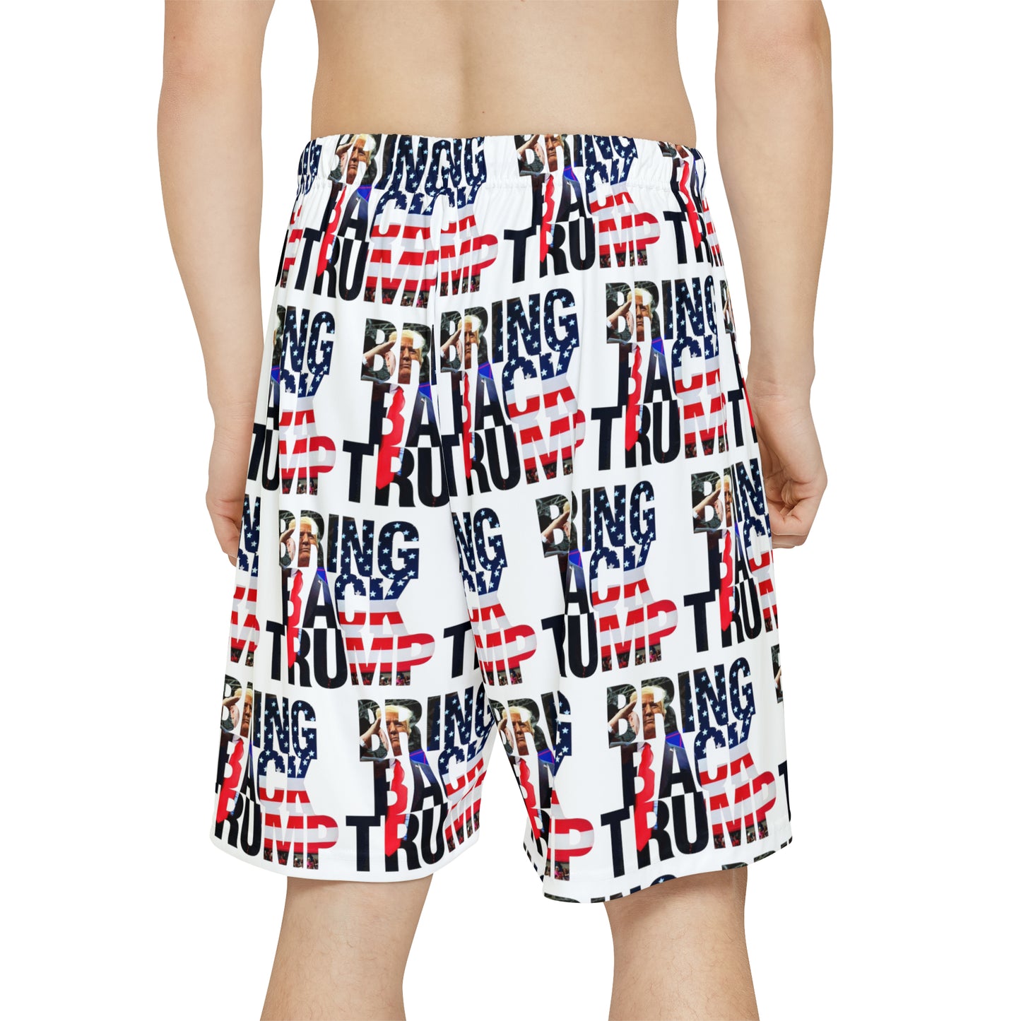 Bring Back Trump All over Print Men’s Sports Athletic Shorts