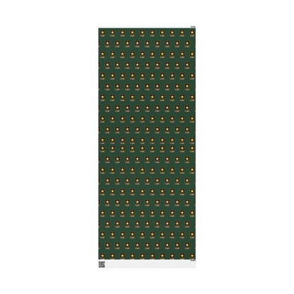 U.S. Army camo High Definition Birthday Gift Present Holiday Wrapping Paper Graduation America Military