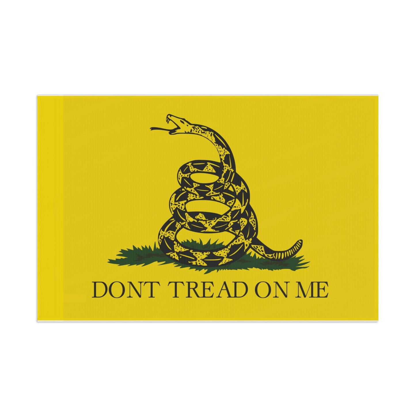 Gadsden Flag Don't Tread on Me 2A High Definition Print Outdoor indoor Flag