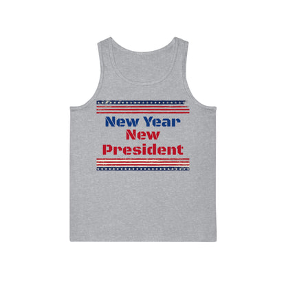 New Year, New President MAGA Unisex Softstyle™ Tank Top