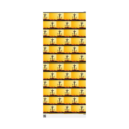 Jesus on the cross Confirmation Religious Birthday Gift Present Holiday Wrapping Paper God