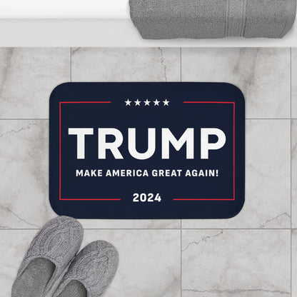 Trump MAGA Make America Great Again Soft Microfiber Bathroom Anti slip Bath Mat