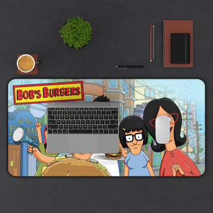Bobs Burgers Cartoon PC PS High Definition Video Game Desk Mat Mousepad