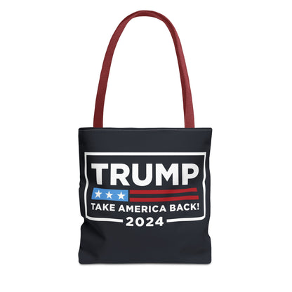 Trump Take America Back MAGA Rally Durable Heavy Duty Tote Bag