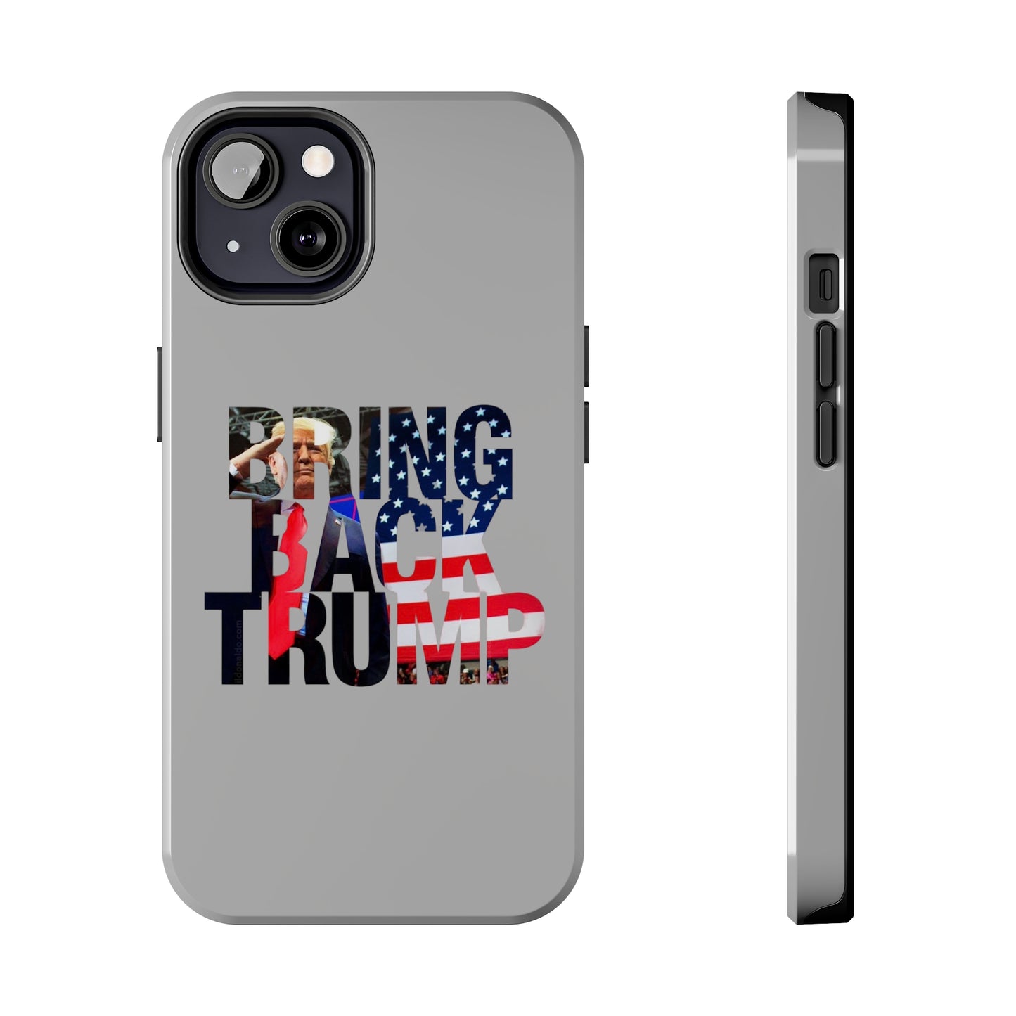 Bring Back Trump Gray Apple iPhone Tough Phone Cases