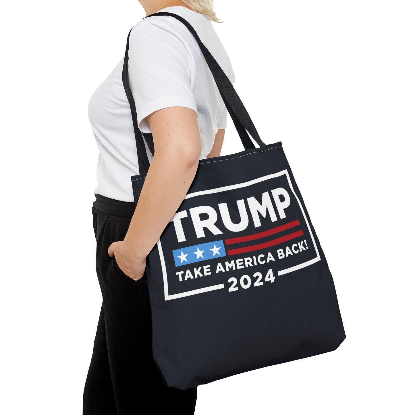 Trump Take America Back MAGA Rally Durable Heavy Duty Tote Bag