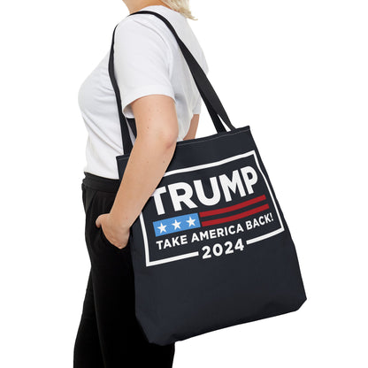 Trump Take America Back MAGA Rally Durable Heavy Duty Tote Bag