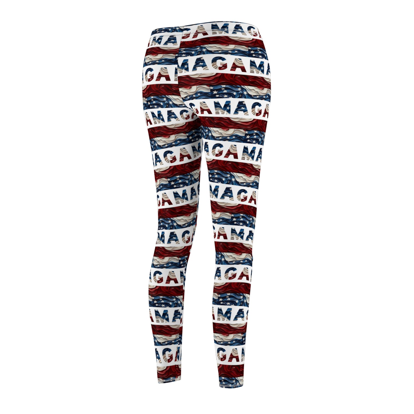 MAGA American Flag Women's Casual Leggings