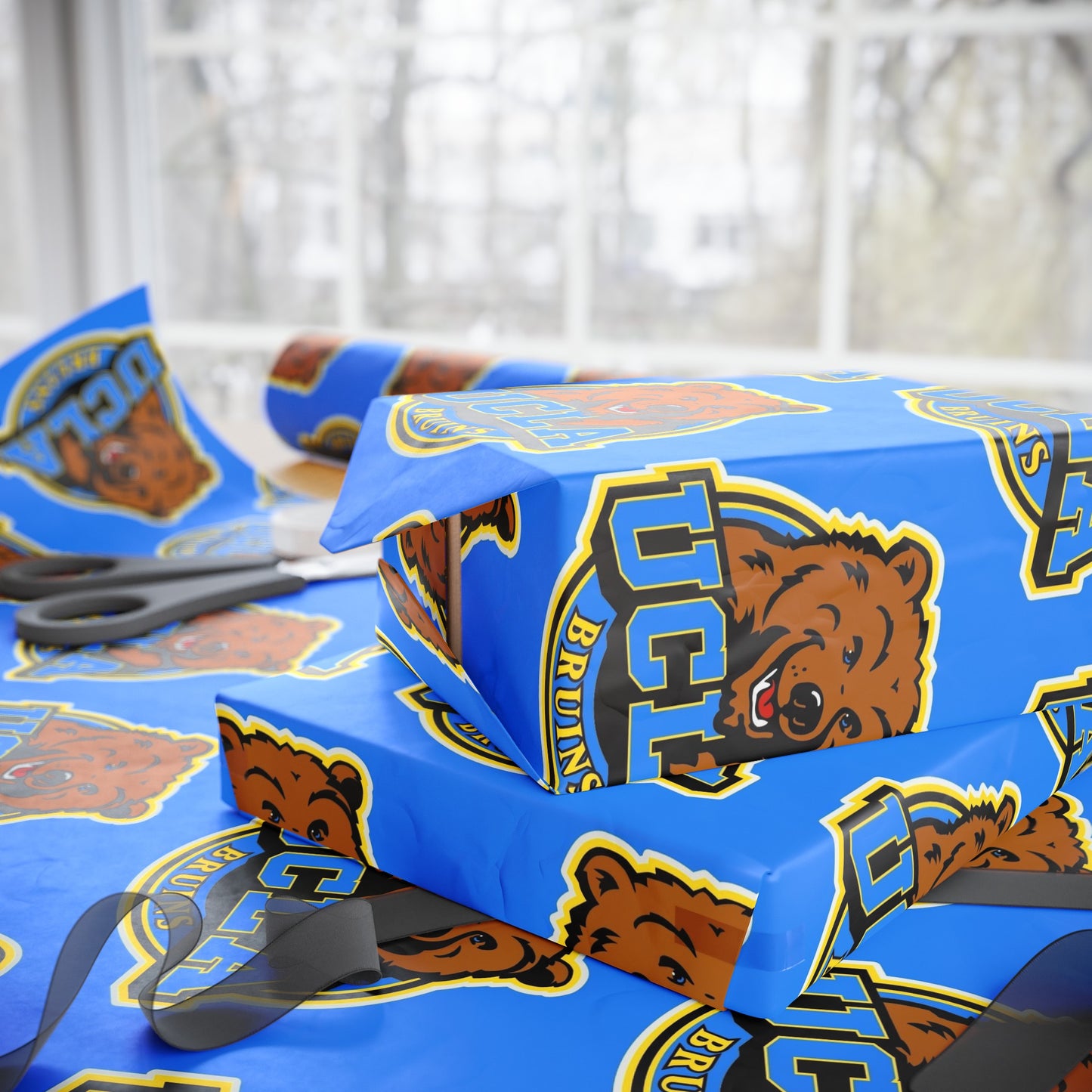 UCLA Bruins NCAA College Graduation Alumni Birthday Gift Wrapping Paper Holiday