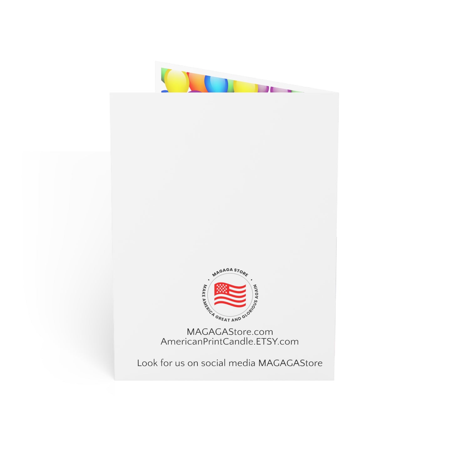 Happy Birthday From Donald J. Trump MAGA Greeting Card