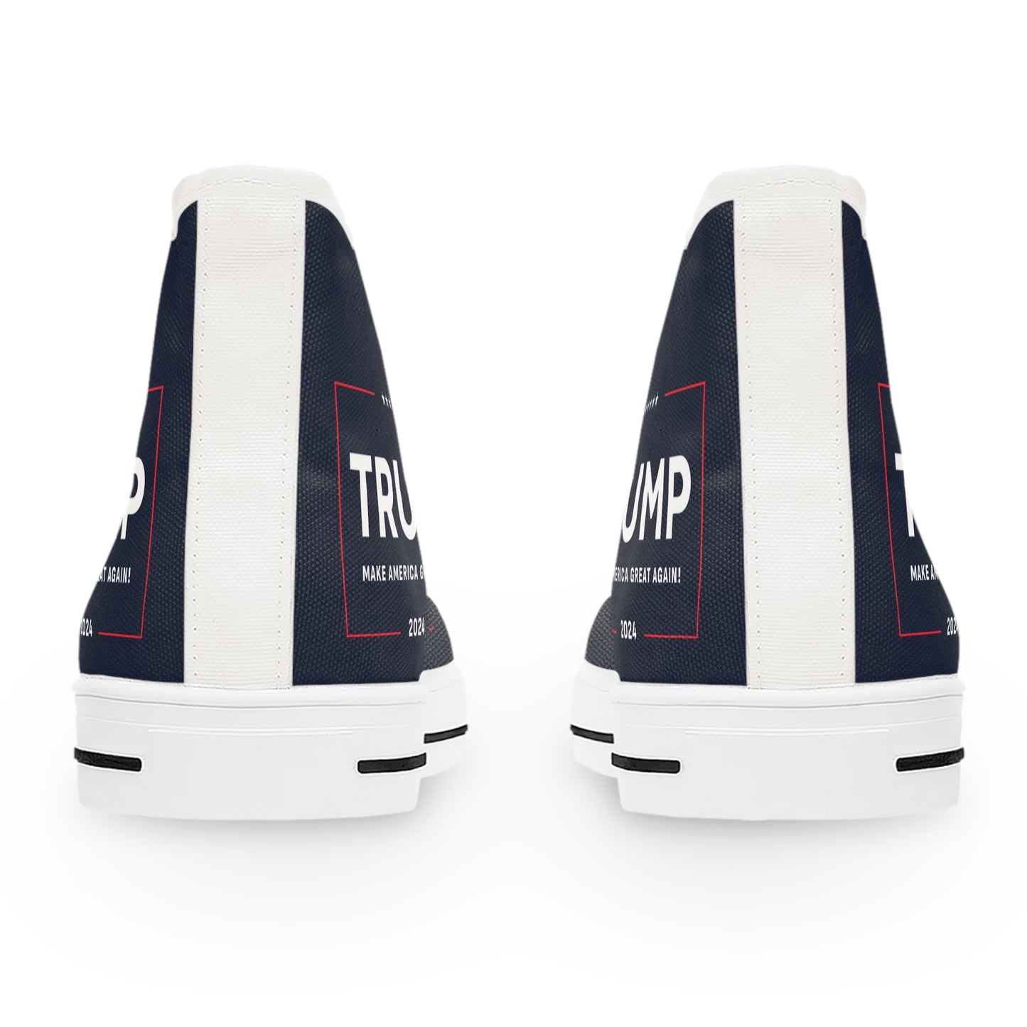 Trump 2024 Make America Great Again MAGA Women's High Top Sneakers Shoes
