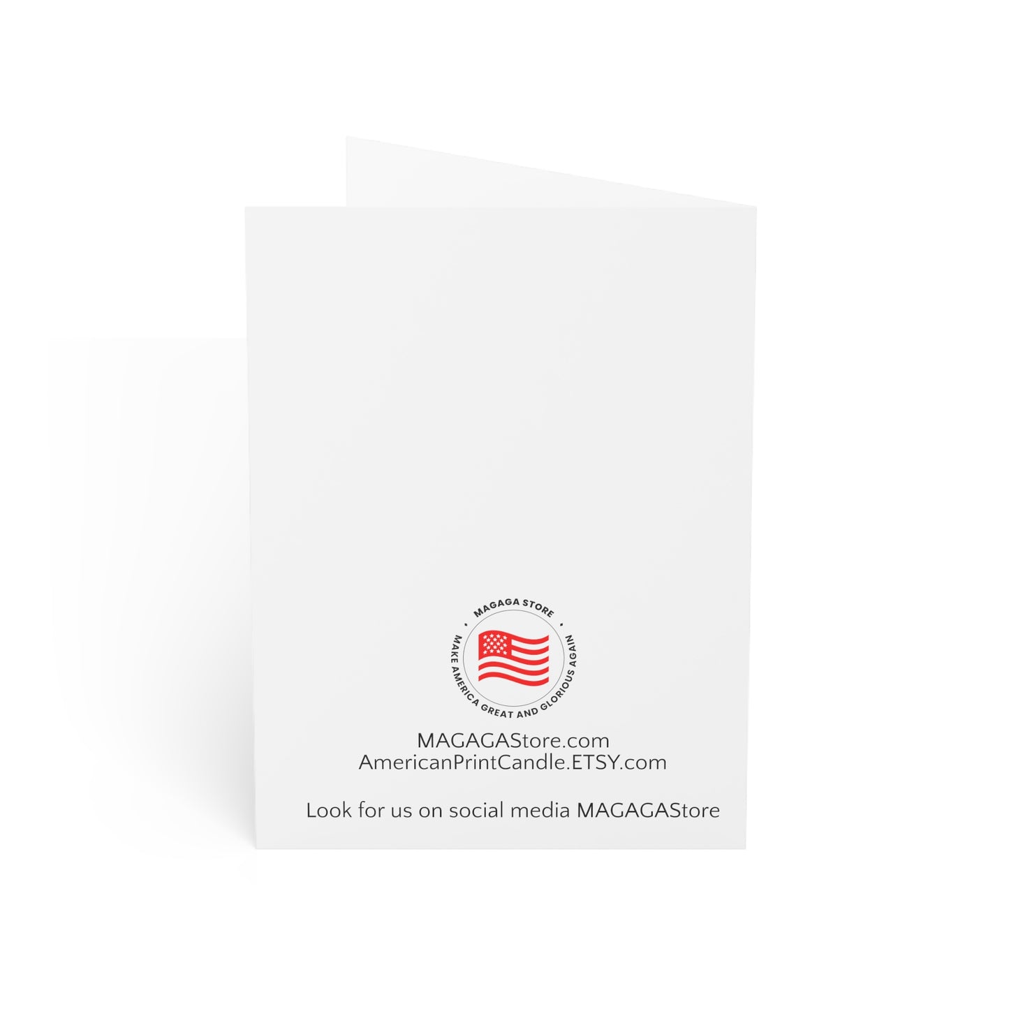 Make Birthdays Great Again Trump MAGA Card Gift American Bday