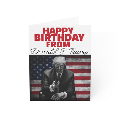 Happy Birthday From 2A Donald J. Trump MAGA Greeting Card
