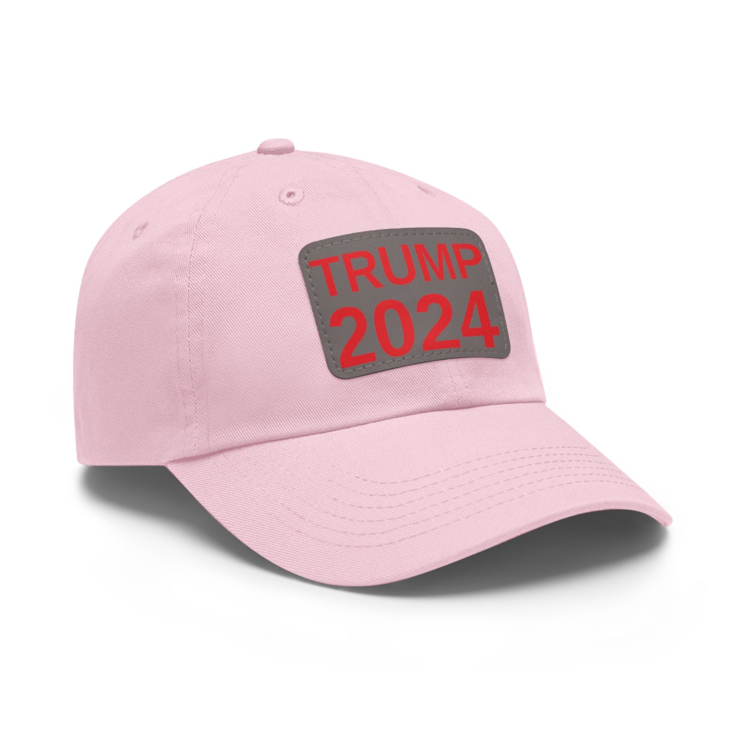 Women's Trump 2024 leather patch hat