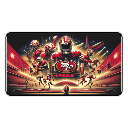 San Francisco 49ers NFL Football High Definition PC Desk Mat Mousepad