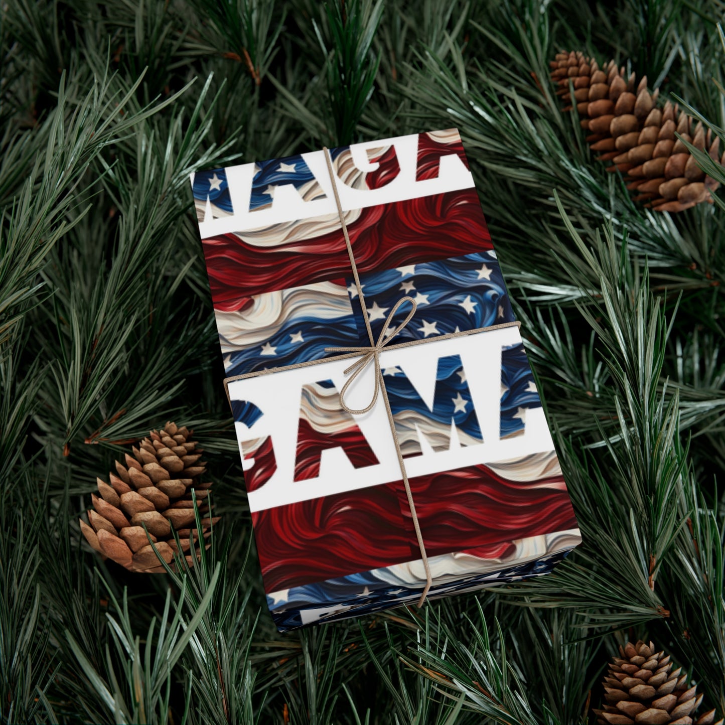 MAGA Christmas Gift Wrapping Paper