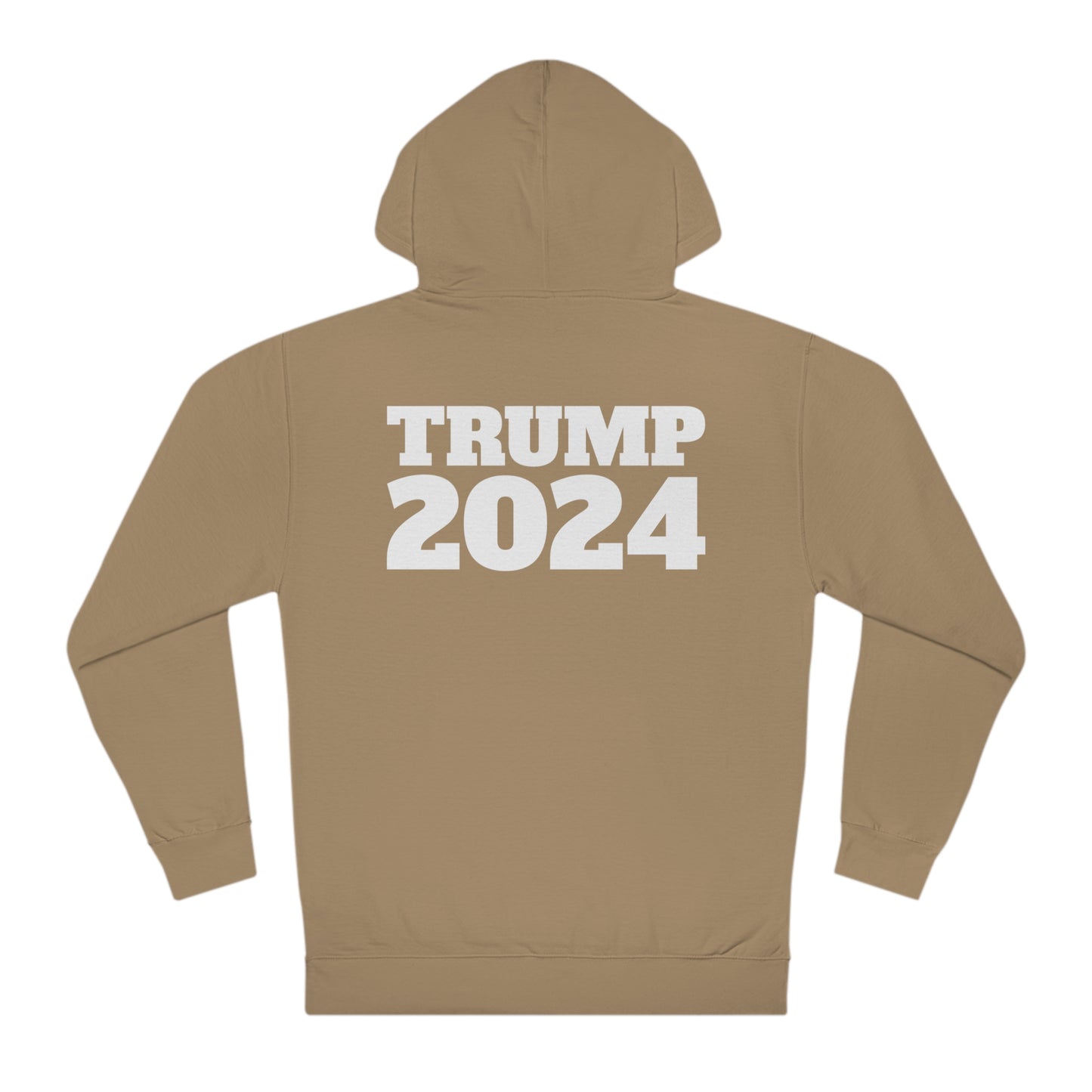 Trump Portrait 2024 soft and durable Unisex Hooded Sweatshirt Choose color and size