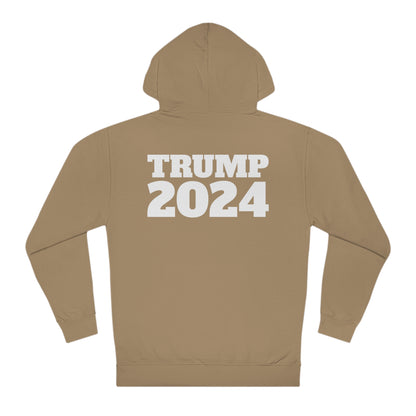 Trump Portrait 2024 soft and durable Unisex Hooded Sweatshirt Choose color and size