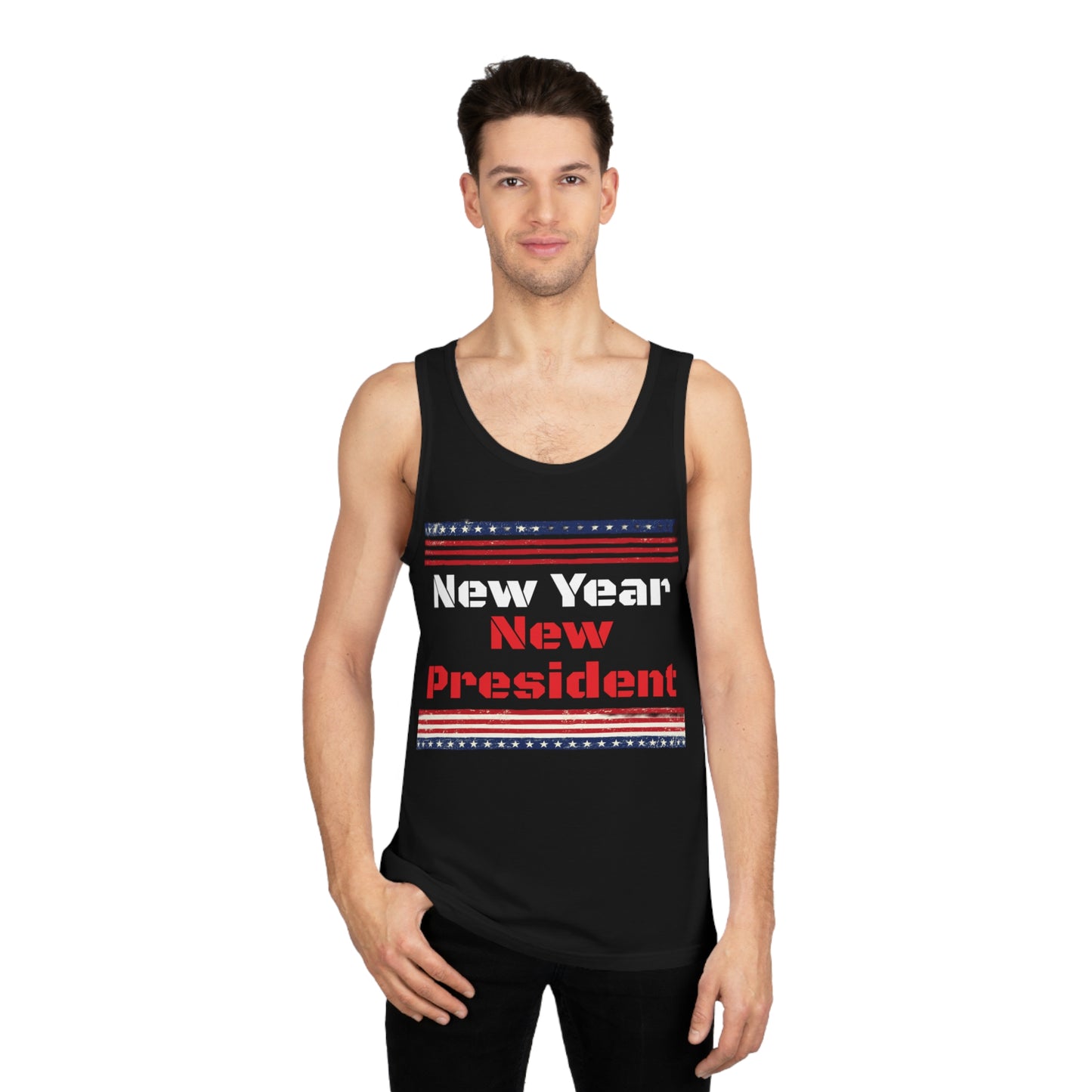 New Year, New President MAGA Unisex Softstyle™ Tank Top